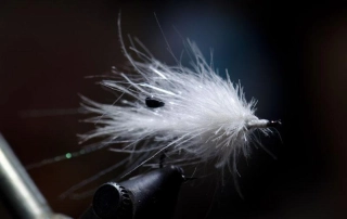 The finished CDC shrimp The finished CDC shrimp