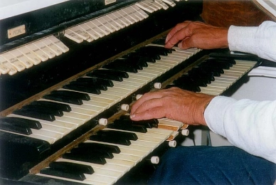 At the keyboard At the keyboard