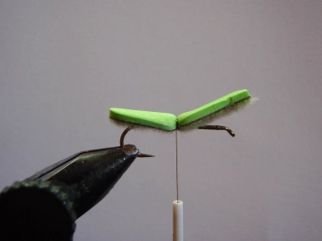 Step 3 - place foam Step 3 - place foam