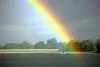 User submitted picture: rainbow over Grafham wate...